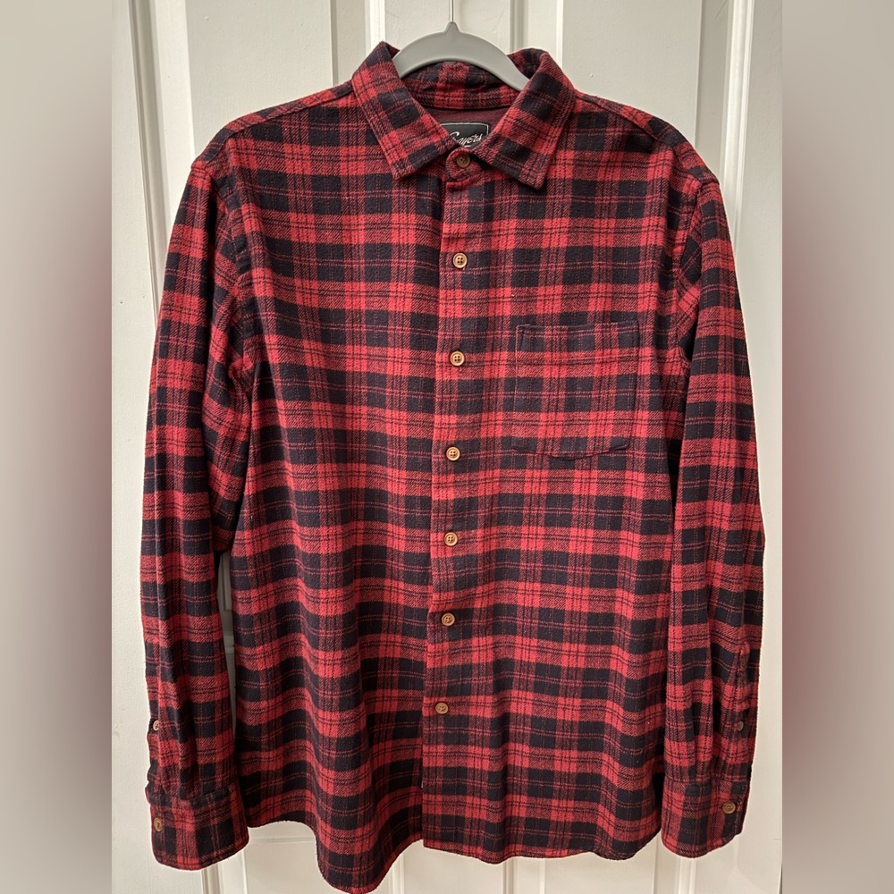 Carson Heritage Flannel - Barn Red Plaid